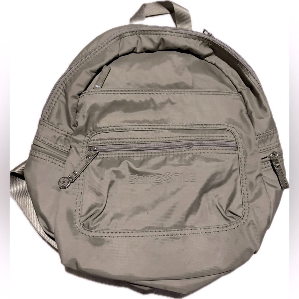 SAMSONSITE Tan Mini Backpack - Picture 3 of 5